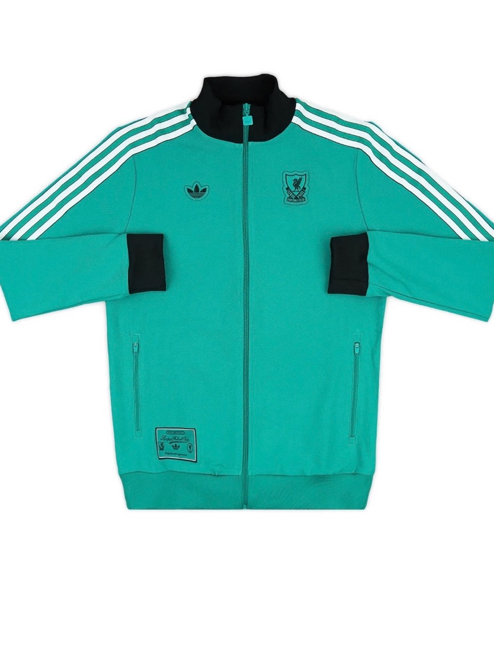 Adidas Originals Terrace Icons Liverpool FC Sea Green Tracksuit Jacket/Pants NWT - Picture 4 of 16